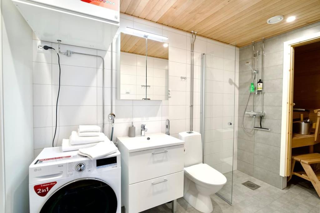 Brandnew Modern Condo With Sauna Rovaniemi Exterior photo